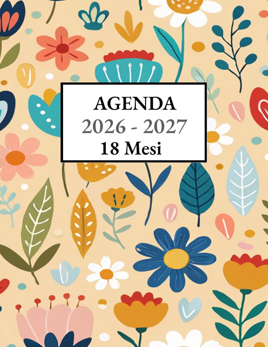 SnelShoppen - Agenda 2026/2027 18 maanden A4 dagplanner - Juli 2026 tot December 2027 - Dagelijkse indeling - Perfect voor organisatie en planning