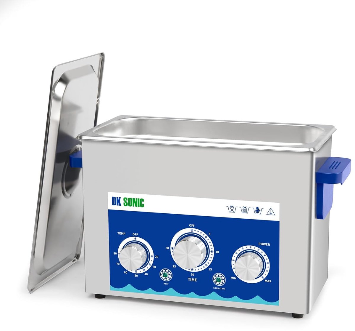 Ultrasoonreiniger 4L - Verstelbare functie - Timer en verwarming - Ideaal voor sieraden en brillen - ShopVlot
