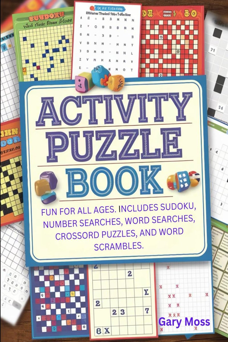 Activiteitenpuzzelboek - Voor alle leeftijden - Sudoku, woordzoekers en kruiswoordpuzzels - Versterkt je geest - ShopVlot