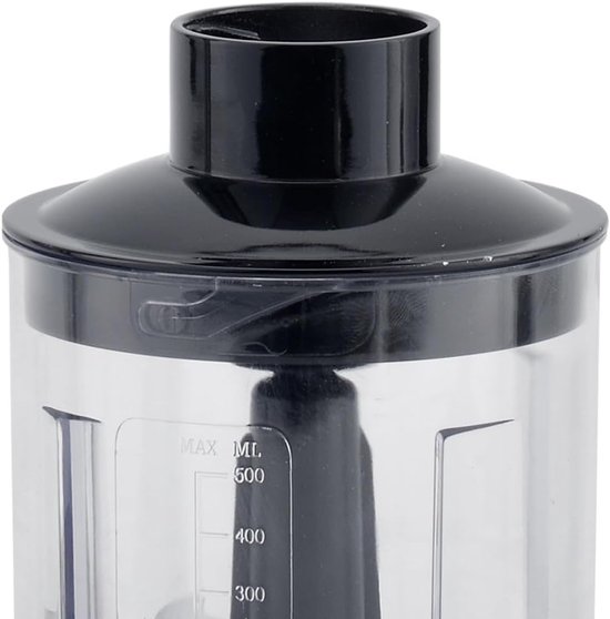 Staafmixer Set - Blender Keukenmixer - Eten Bereiden - Stil DC Motor - 700 ml - Zwart RVS — afbeelding 4