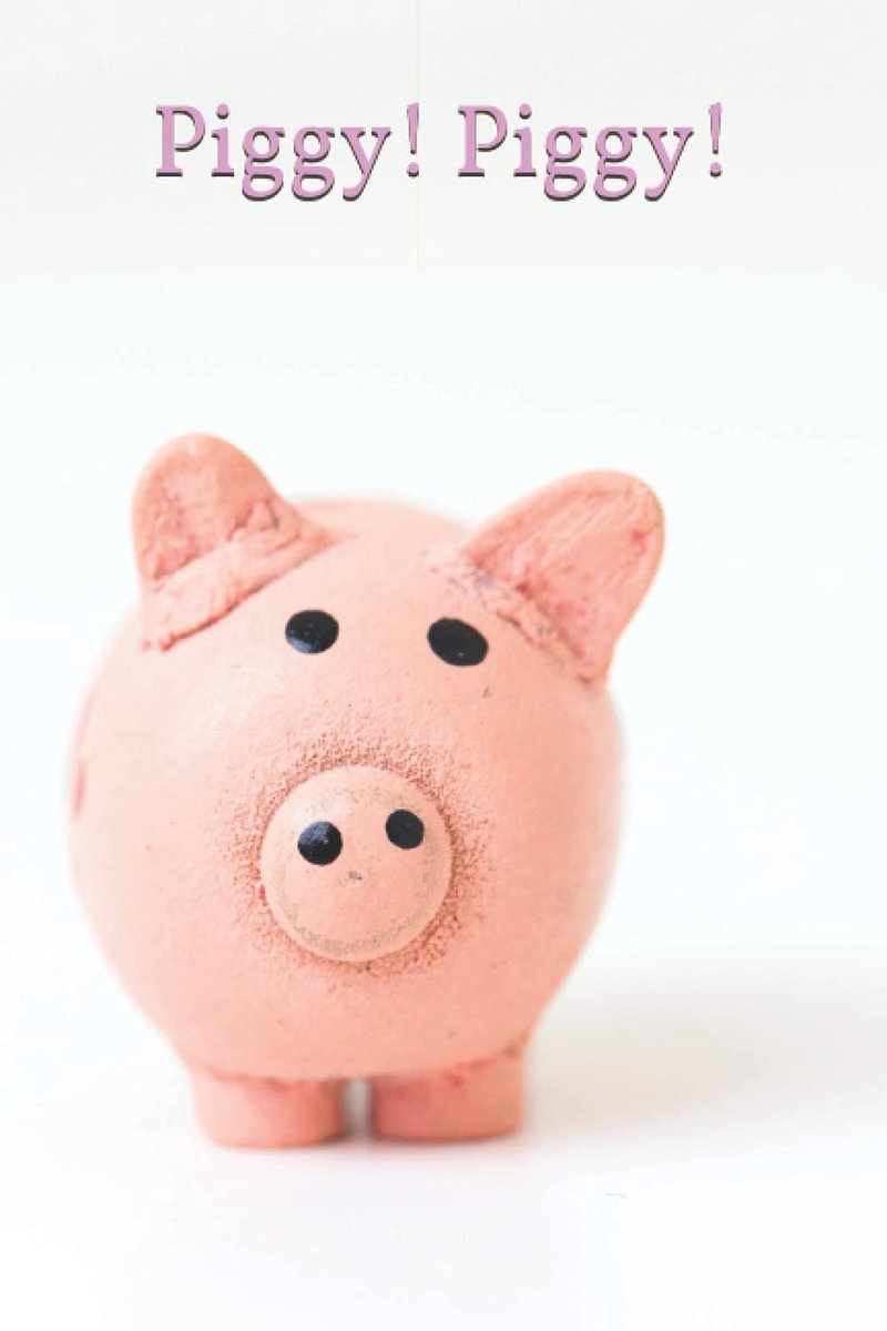 Piggy!: Blank composition notebook