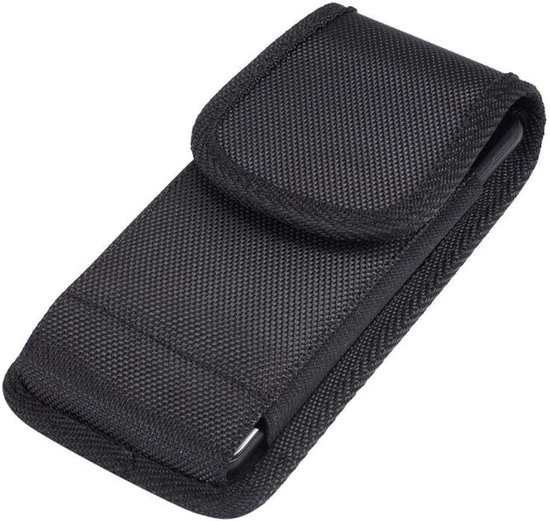 Belt Holster with Metal Clip and Card Holder voor GONEX NEX 5 (2020) - Black — afbeelding 5