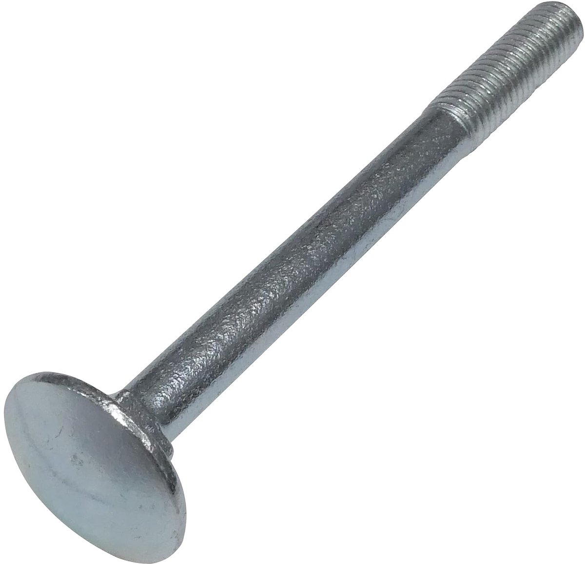 - Set van 100 slot-/ploegschroeven met vierkante kraag - slotschroeven - M6x70mm - verzinkt staal - DIN 603 - C48990