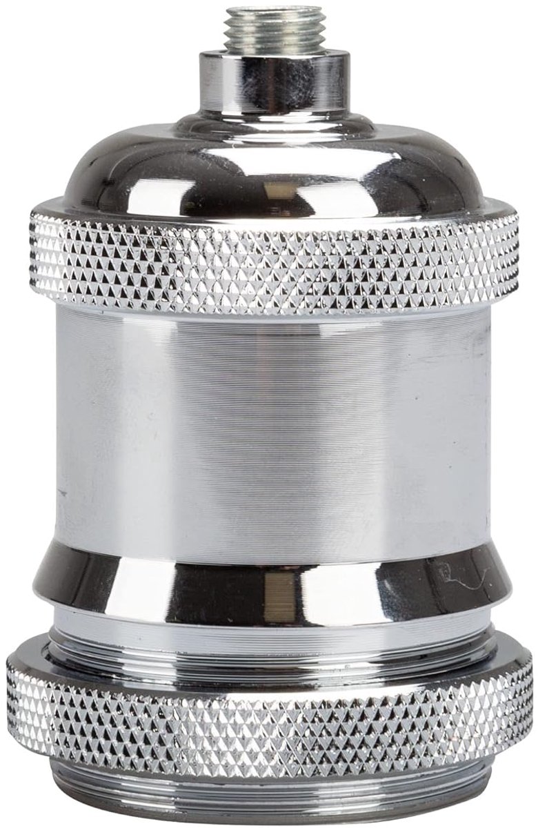 Lamphouder E27 vintage Edison lampvoet chroom EC426