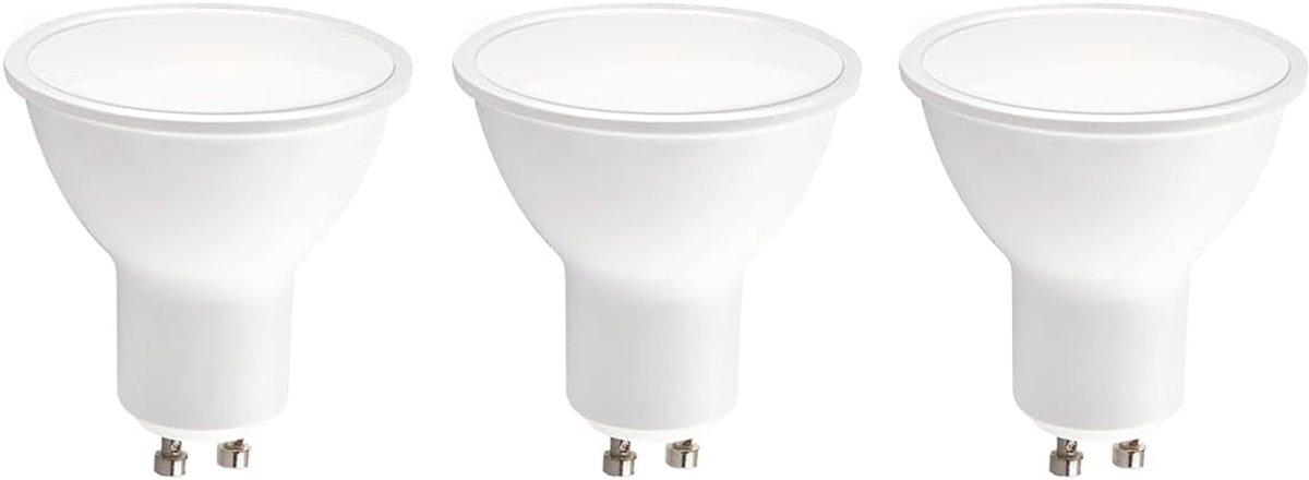 LED Spot GU10 1W - 90lm - 3000K - 230V - Voor Vitrinekast, Trapverlichting of Sfeerlamp - GU10 Fitting - 3 stuks