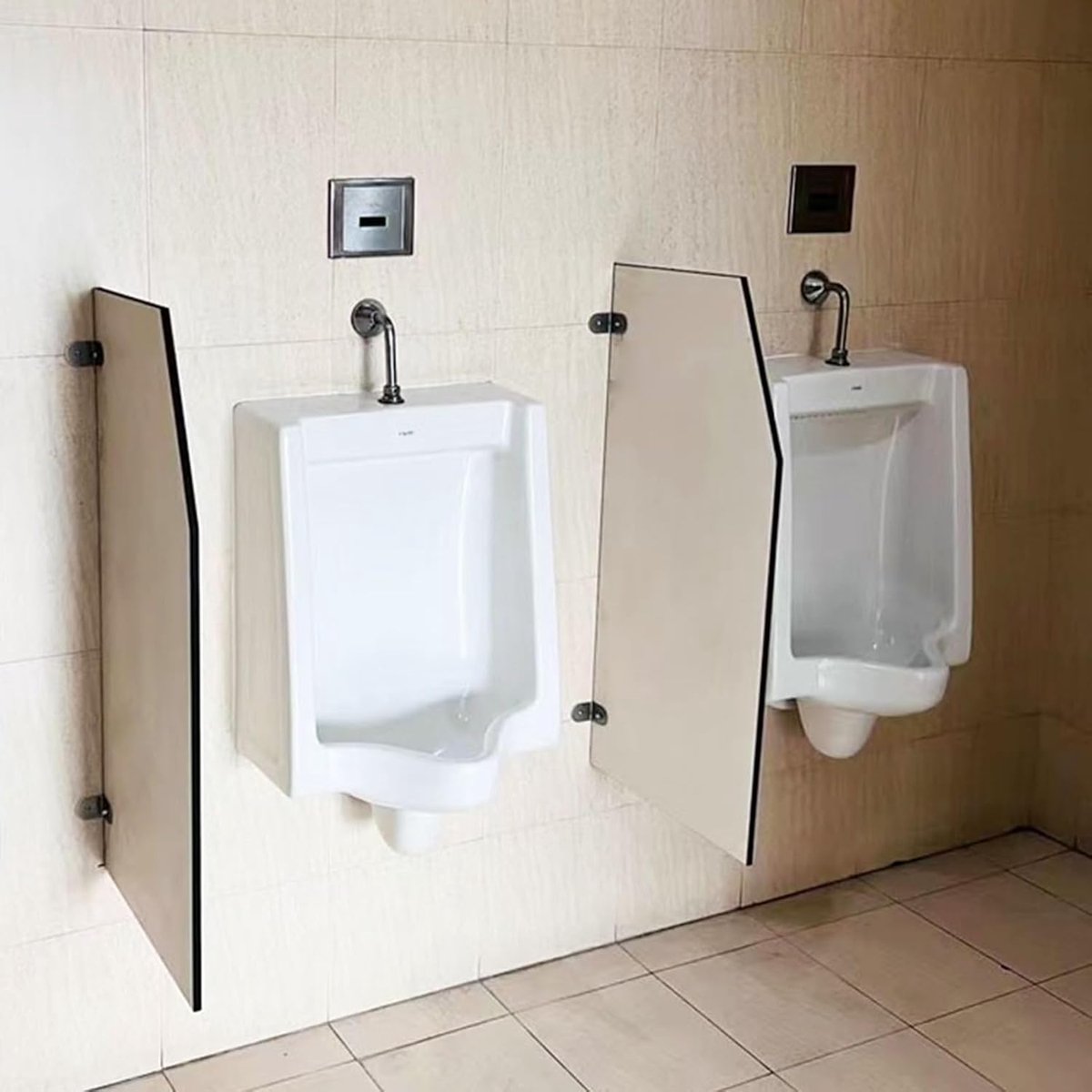 Urinoirscherm Toiletverdeling, Urinoirverdelingsverdeler, Urinoirschot, Geschikt voor winkelcentrum (1pcs )