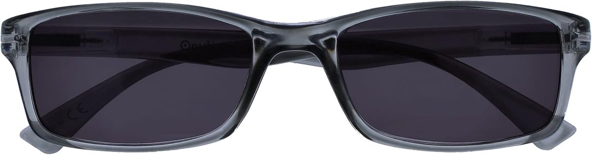 Grijs Zon Lezers UV400 Ontwerper Stijl Mannen Vrouwen S92-7 +3,00