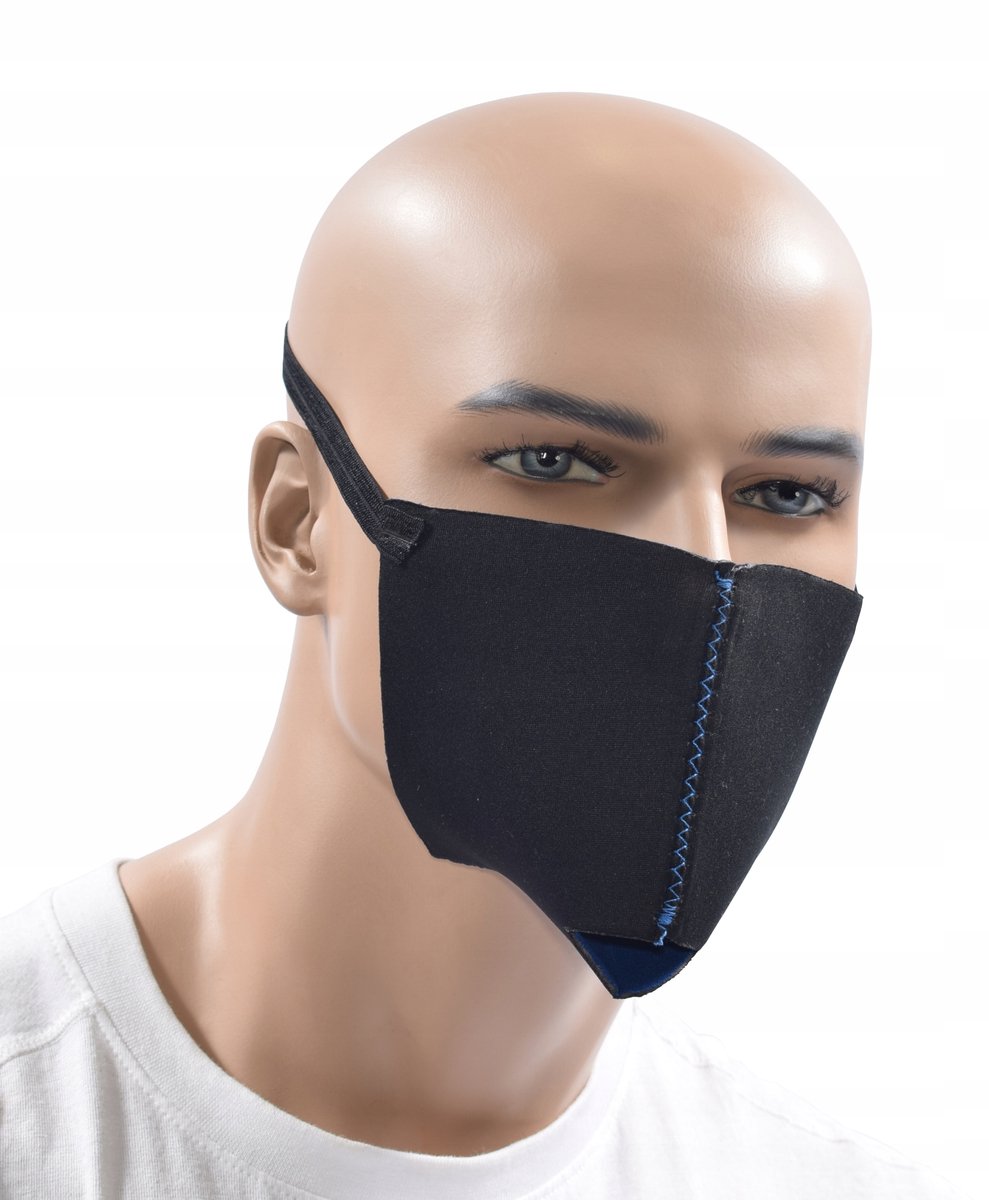 Merkloos Neopreen Gezichtsmasker - Ademend en Herbruikbaar