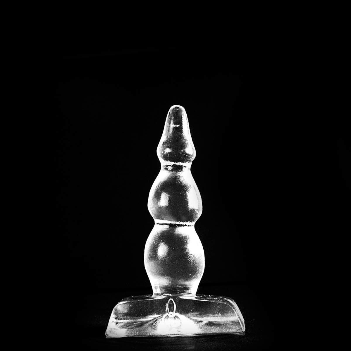 Butt plug transparant - silicone - flexibel - voor spannende ervaringen - ShopVlot