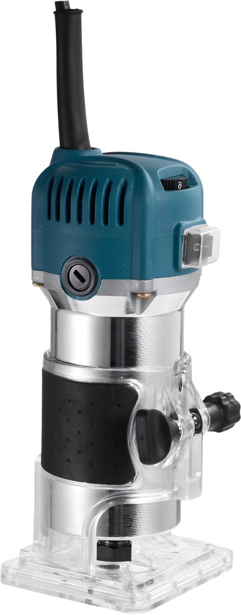Handfrees 40000 RPM - Elektrische Bovenfrees met 15-Delige Fresset - Voor Houtbewerking