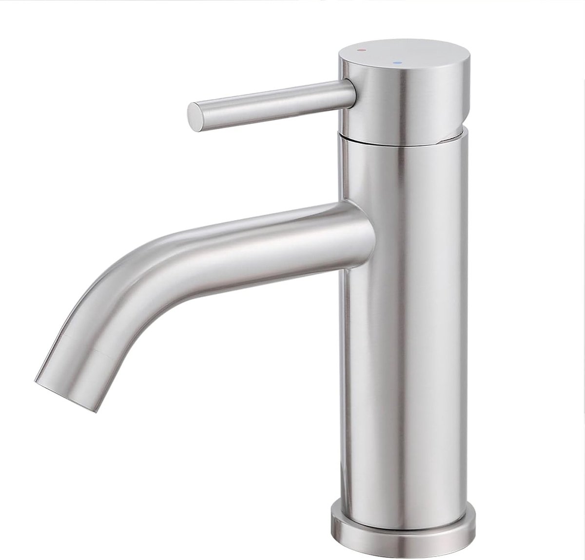 Badkraan enkele hendel mixer - zwart - modern ontwerp - duurzame oplossing voor elke badkamer - ShopVlot