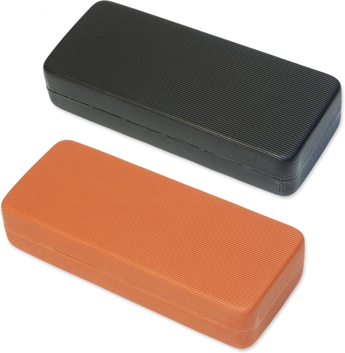 Glazenhoes 2 stuks - Hard case - Voor dames en heren - Bescherming voor zonnebrillen - SnelShoppen