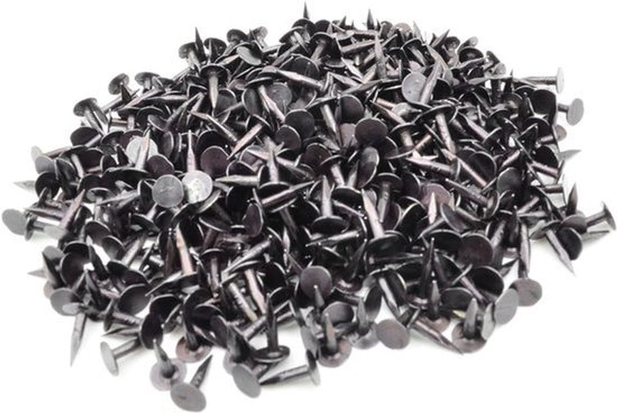 Kamdoelen 1,4 x 7 mm Spijkers - Grote Ronde Kop - Lange Scherpe Punten - Blauw - 50g - Ca. 500 Stuks