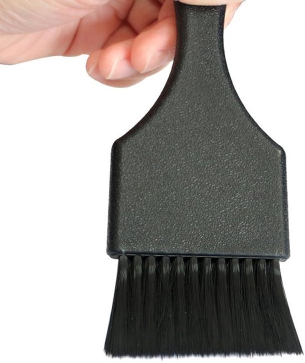 1 stuk voor haarverf, highlight kam voor haarverf, haarverf borstel, haarverf borstel set, haarverf borstel voor kapsalon, haarverf borstel, zwart
