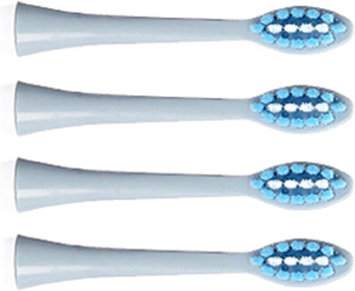 Opzetborstels Elektrische Tandenborstel - Tandenborstelkoppen Vervangend - Mondhygiëne Verbeteren - Zachte Haren Tussen Tanden - 4 stuks - Blauw