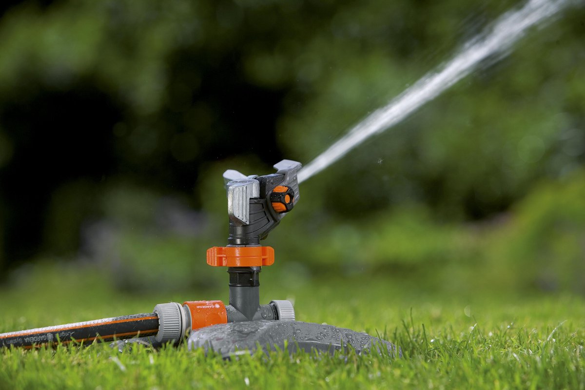 Gardena Arroseur canon, sectoriel et rotatif Premium - Arroseur de jardin