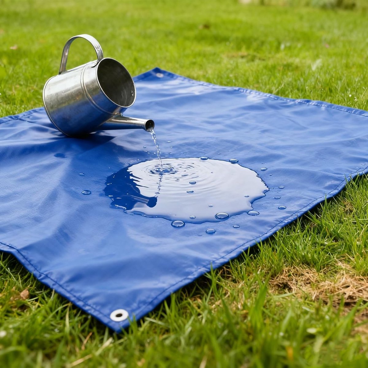 Zeer Sterk Zeildoek - Waterdicht Zeil - Buiten Beschermen - Scheurvast PVC - 160 x 280 cm - Blauw