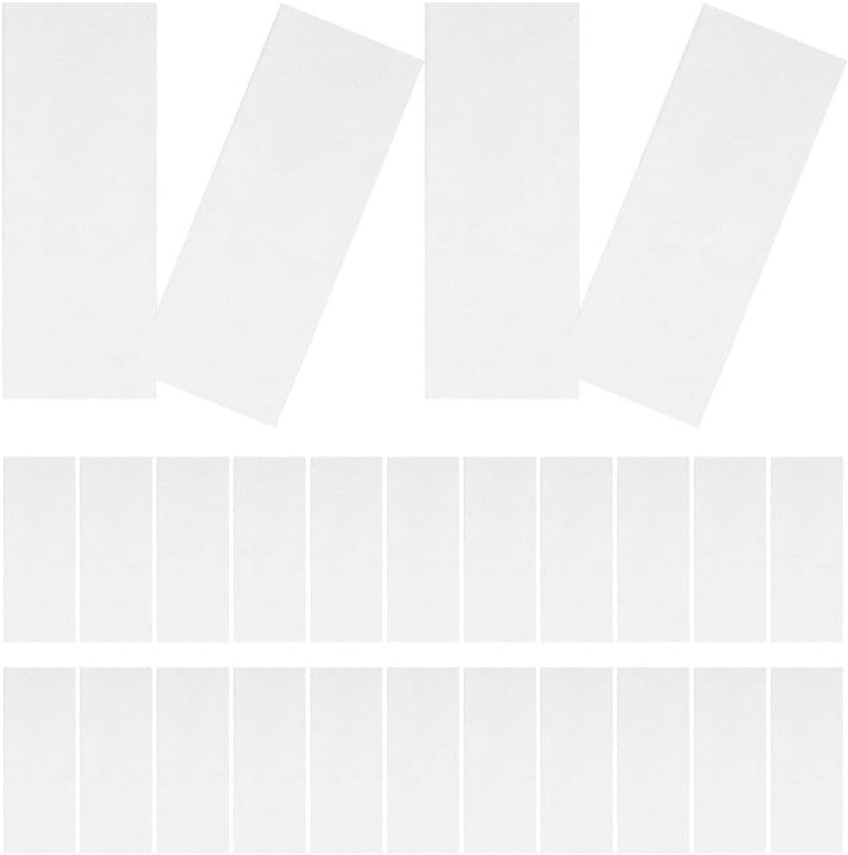 Experiment Papier - Test Strips - Laboratorium Werk - Hoge Waterabsorptie - 1000 Stuks - Wit