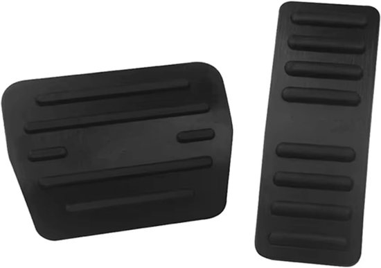 Pedaalhoezen Auto - Pedalen Set - Verbeter Rijervaring - Antislip Ontwerp - N.v.t. - Zilver — afbeelding 5