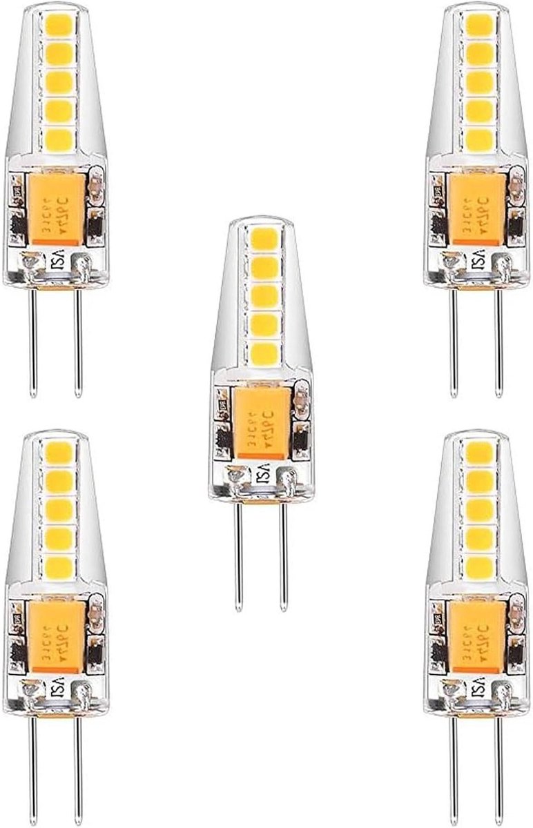 LED Capsule Lampen - G4 Lampen Spaarlampen - Huis Verlichten - Energiebesparend - 3W 10x37mm - Daglicht Wit