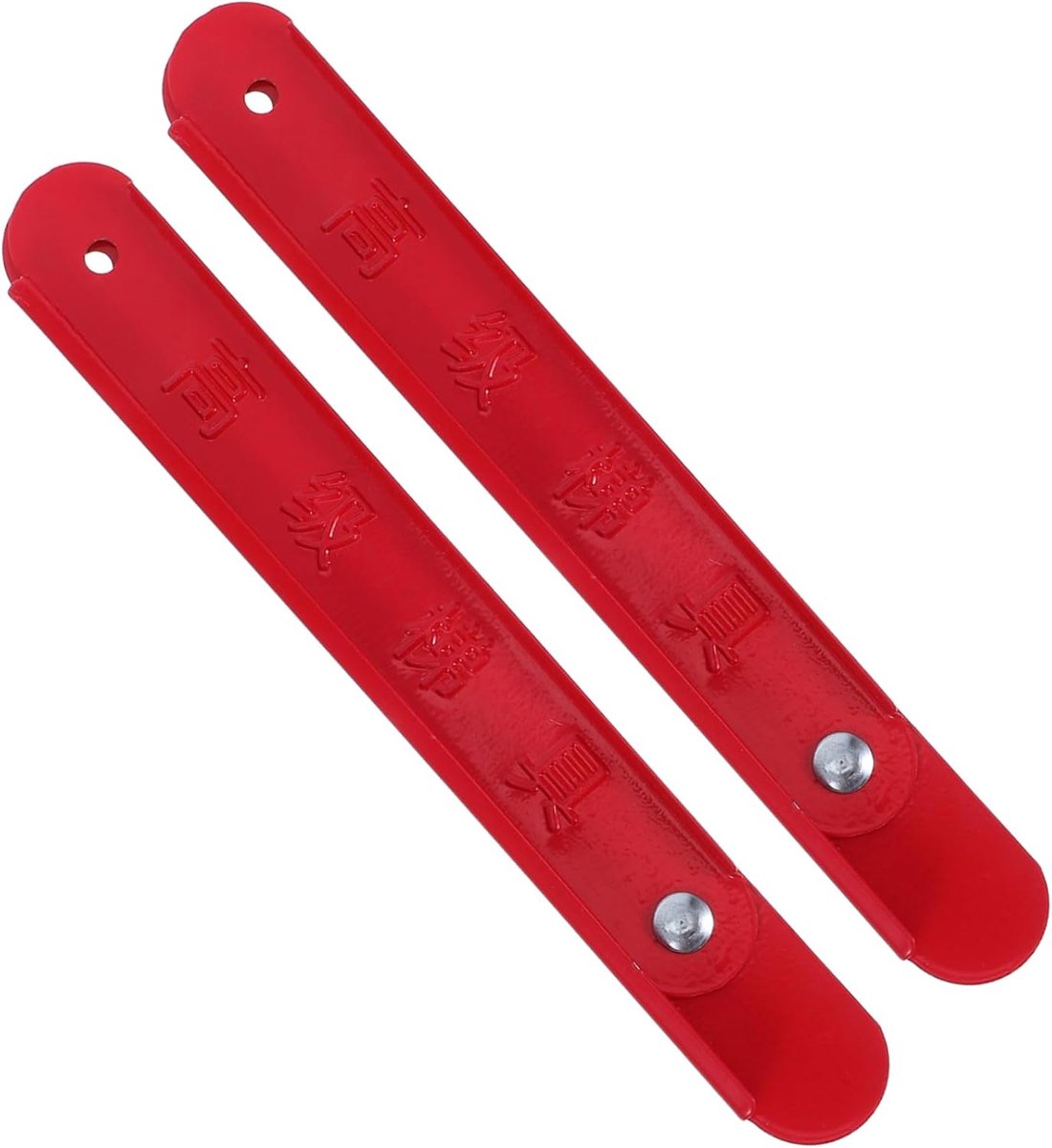 Vouwladder Scharnierset - Ladder Versteviging - Ladder Stabiliteit - Snel Montage - 21.50X3.00X1.00CM - Rood