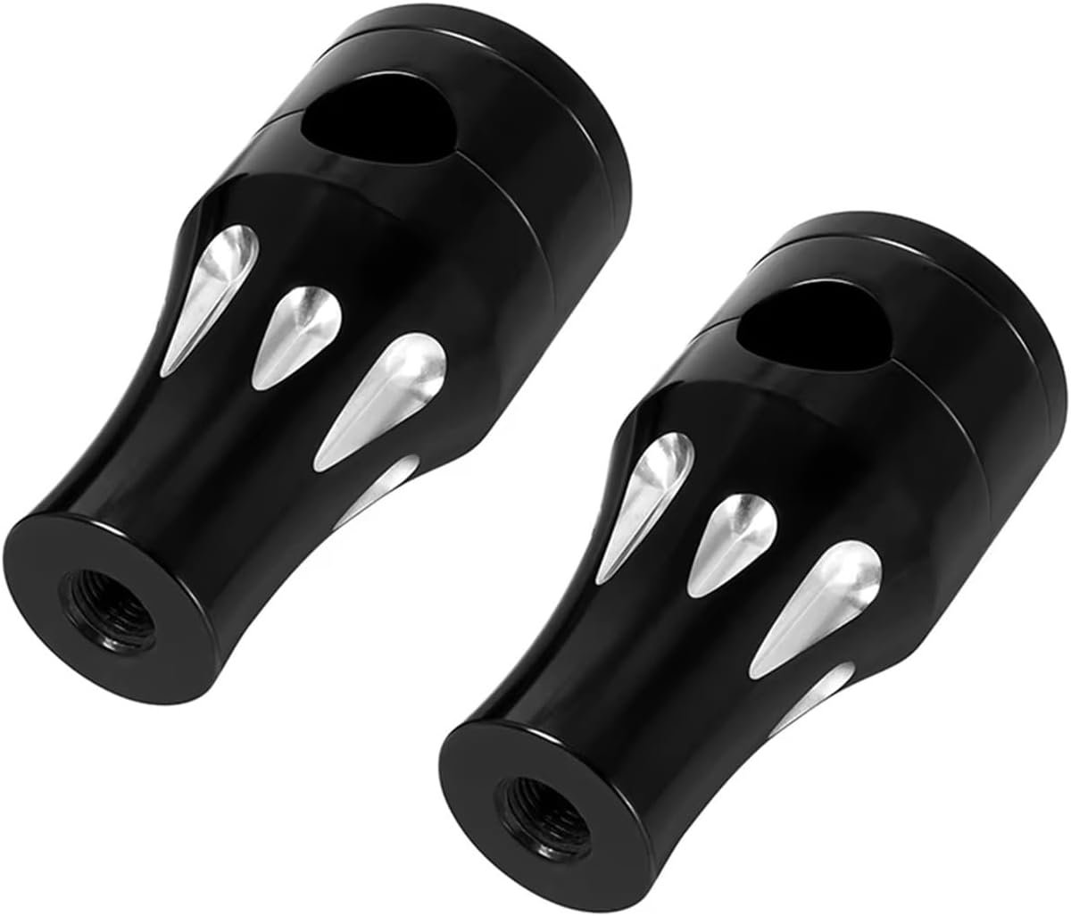Stuurverhoger Motorfiets - Stuurklem Riser - Comfortabeler Rijden - Universele 1 Inch Montage - 103 mm Hoogte - Zwart