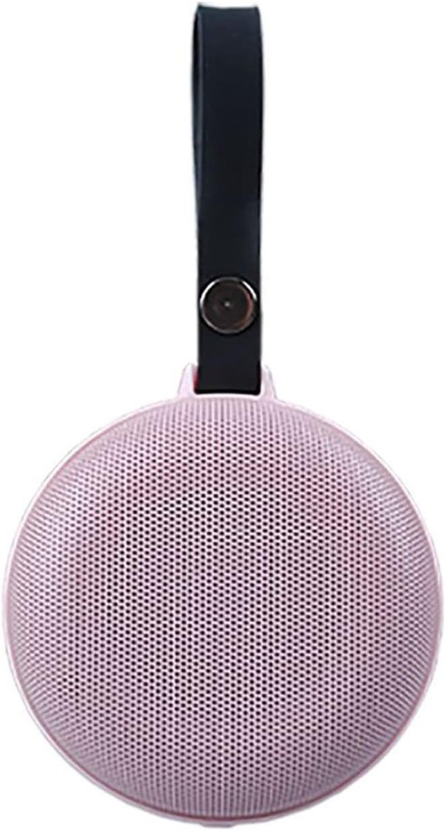 Draagbare Mini Speaker - Draadloze Microfoon - Muziek Luisteren - IPX4 Waterdicht - Compact Formaat - Roze