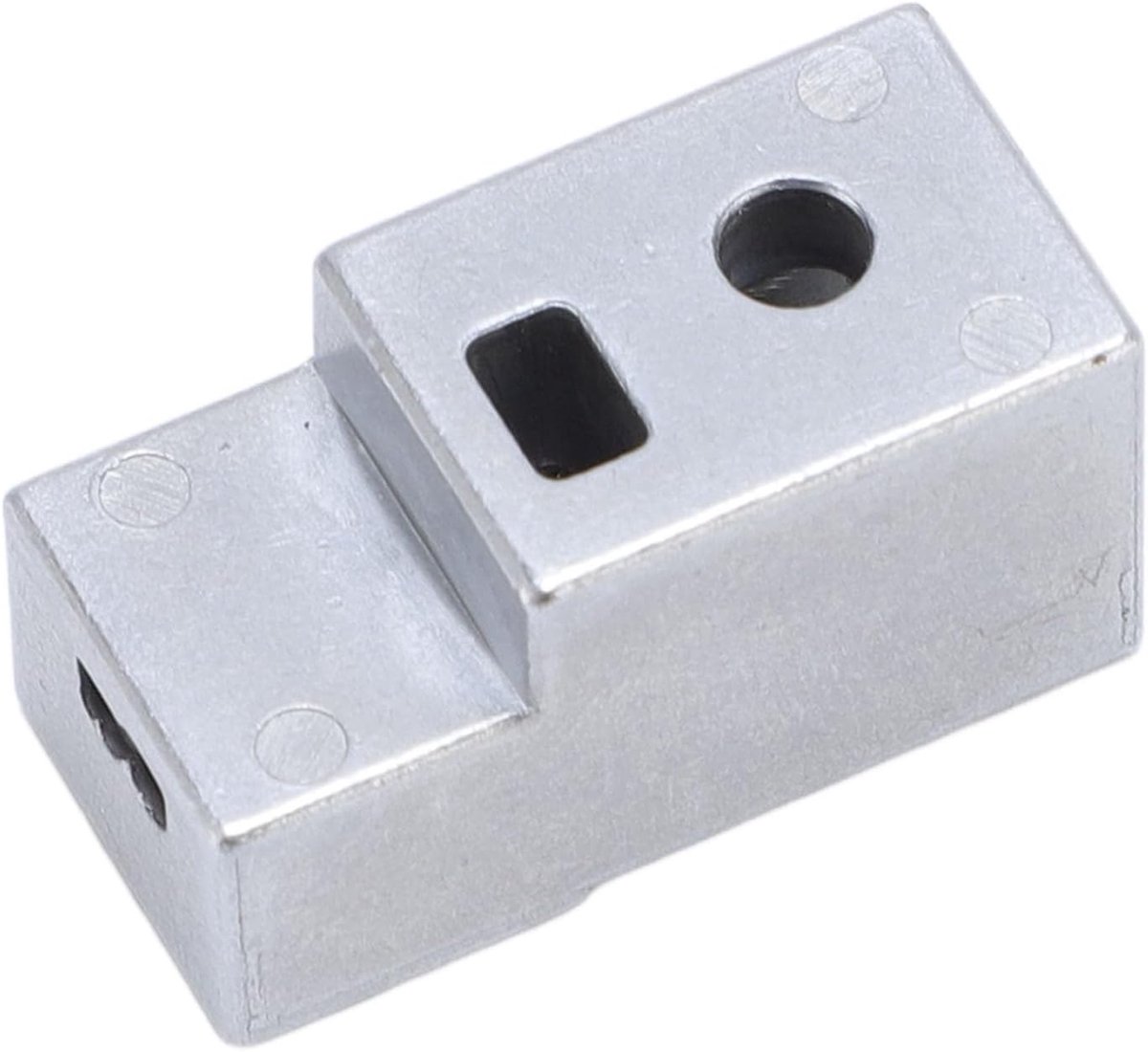 Naaldklem - Naaimachinehouder - Naaiprojecten - Roestvrij staal - 12 x 8 x 1 cm - Zilver