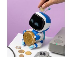 Astro Bot Coin Buddies Spaarpot – 18 cm Interactieve Spaarpot met Geluidseffecten – Werkt op Batterijen – Paladone