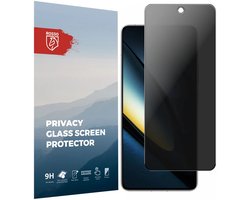 Rosso Privacy Screen Protector Geschikt voor de Xiaomi Poco F6 Pro - 9H Gehard Glas - Case Friendly Tempered Glass - Eenvoudige Installatie