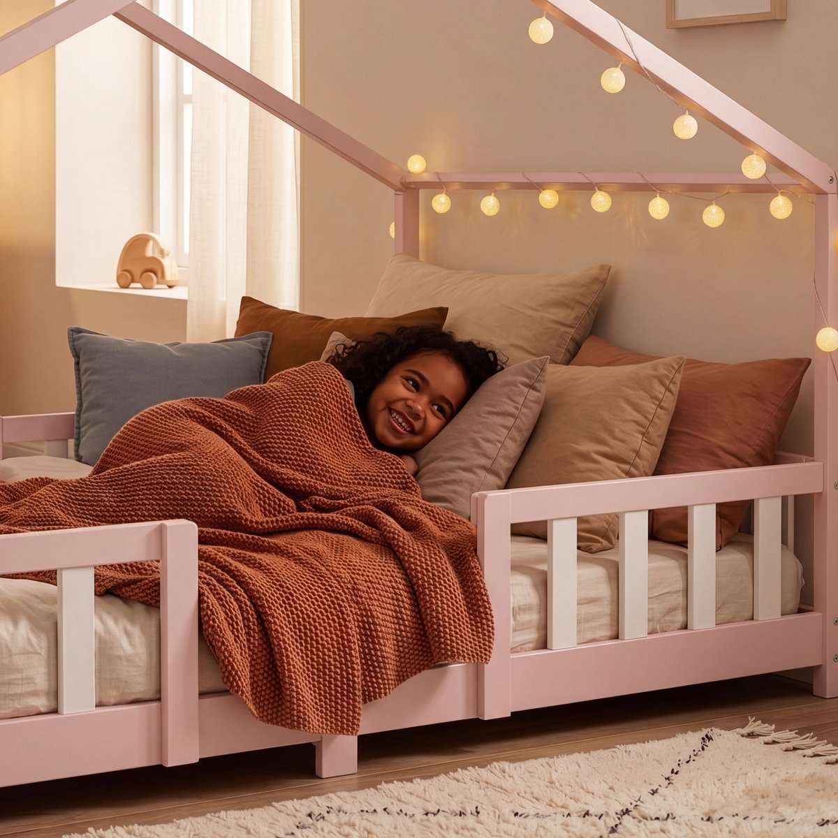 Kinderbed en.casa Treviolo Huisbed - afbeelding 3