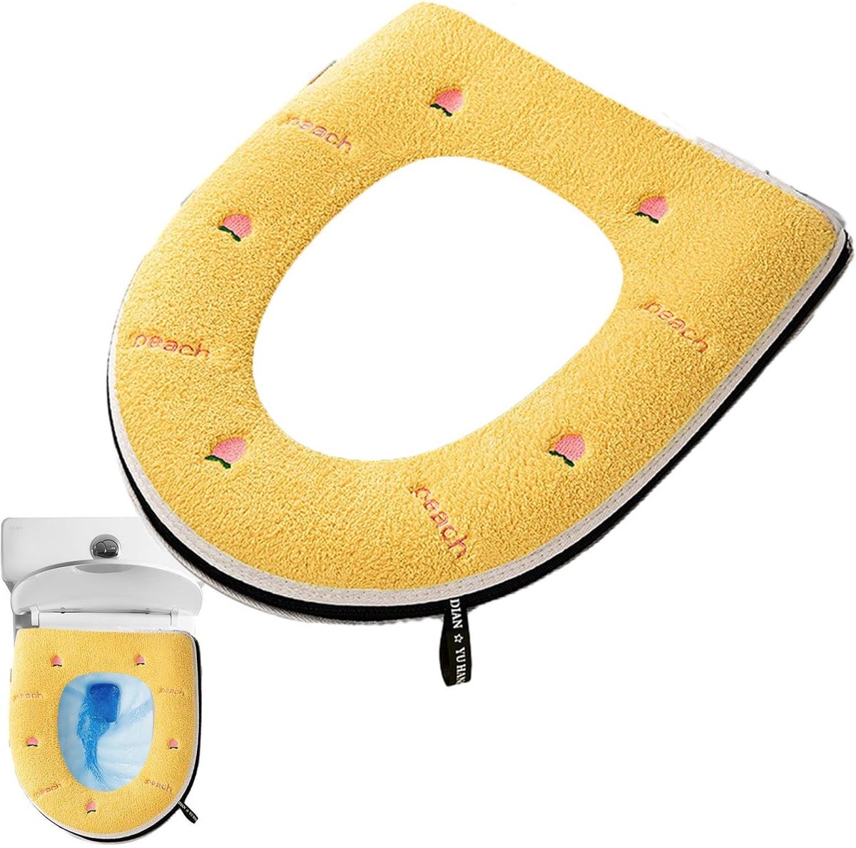 Toiletkussen - Zachte zitting - Comfort thuis - Waterdichte achterkant - 43x38cm - Meerdere kleuren