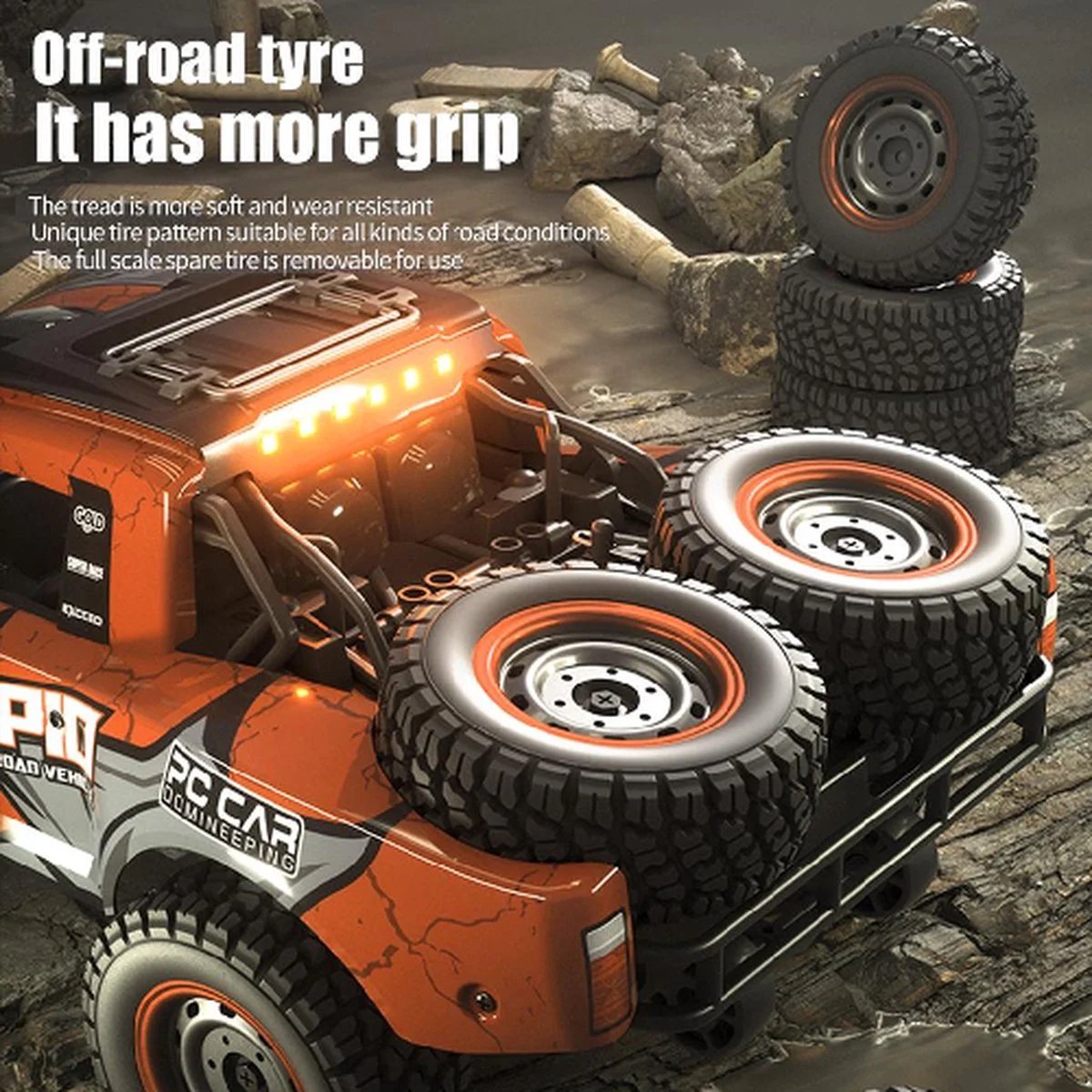 Useme RC Bestuurbare auto - Oranje