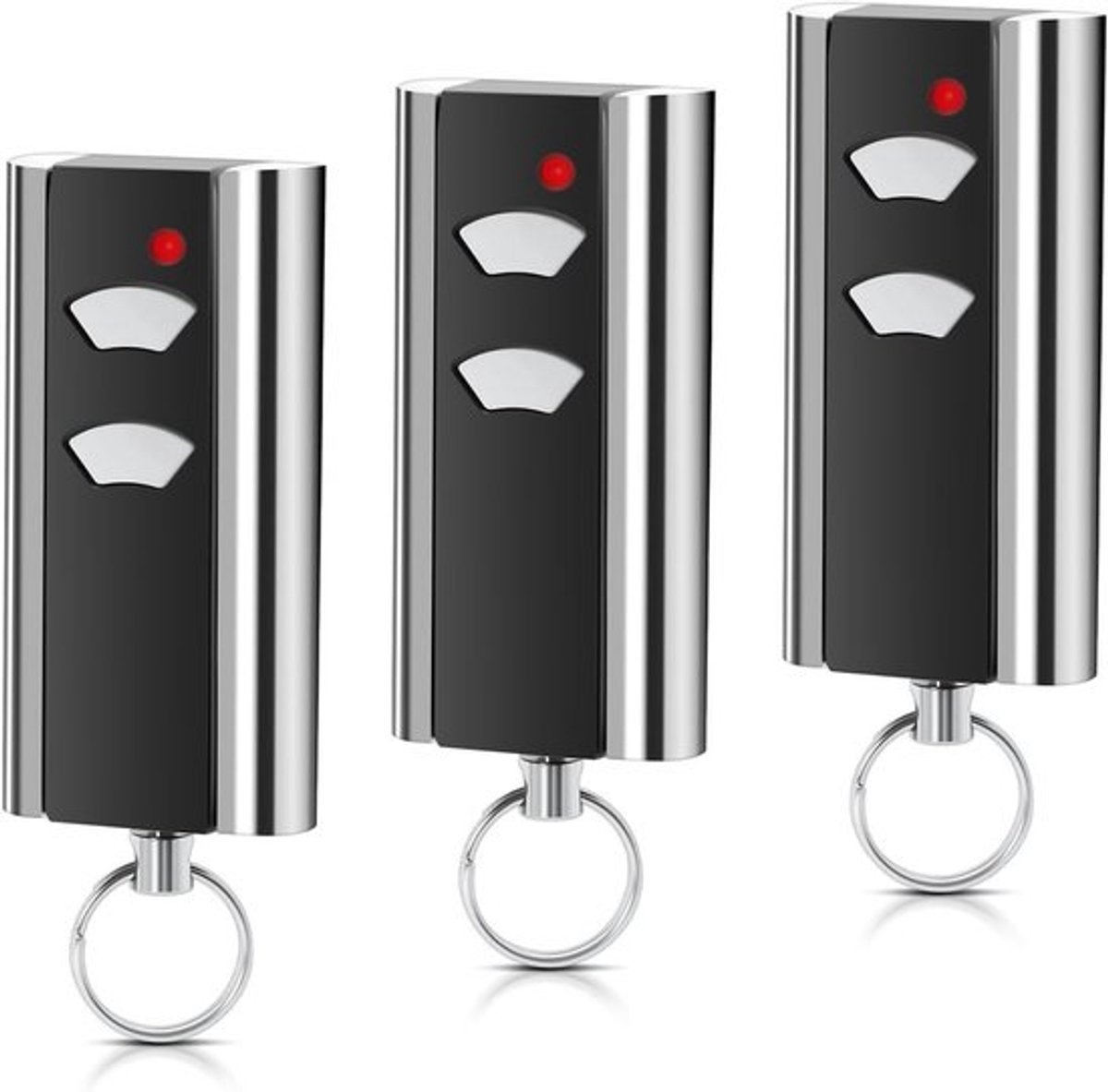 433.92MHz Garage Deuropener met Afstandsbediening, 3 Handzenders, Compatibel met RCU 433-2 en 433-4, Veiligheidsfunctie en Rolling Code Technologie