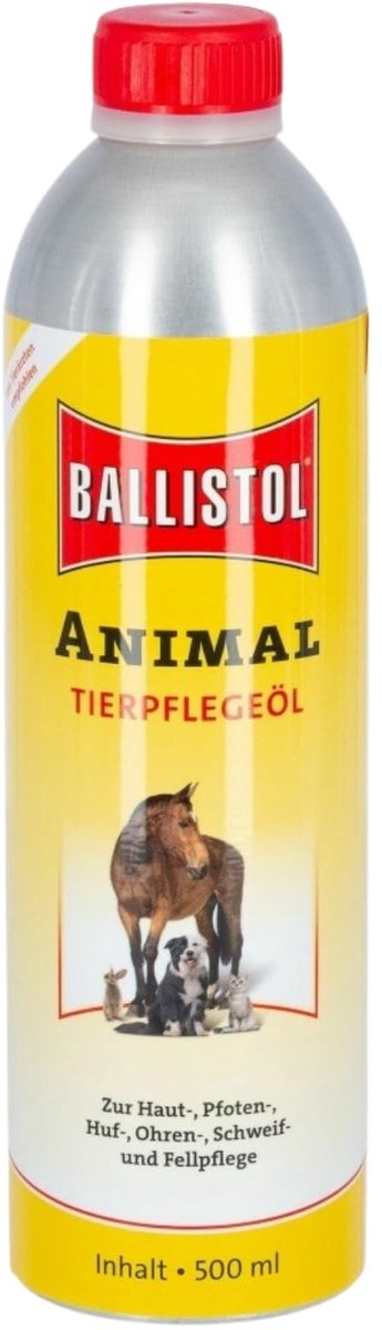 SnelShoppen - Dierenverzorgingsolie 500 ml - Natuurlijke verzorging voor honden, katten en andere huisdieren - Hydrateert en beschermt vacht en huid