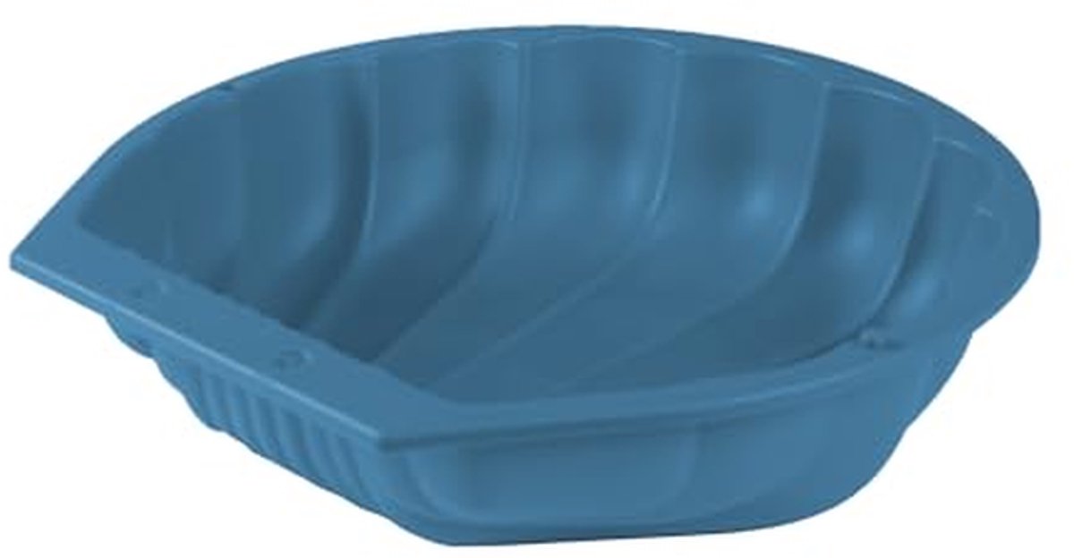 Mini Zandbak - Speelbak Waterbak - Buiten Spelen - Gemaakt met gerecycled materiaal - 35x35x9 cm - Blauw