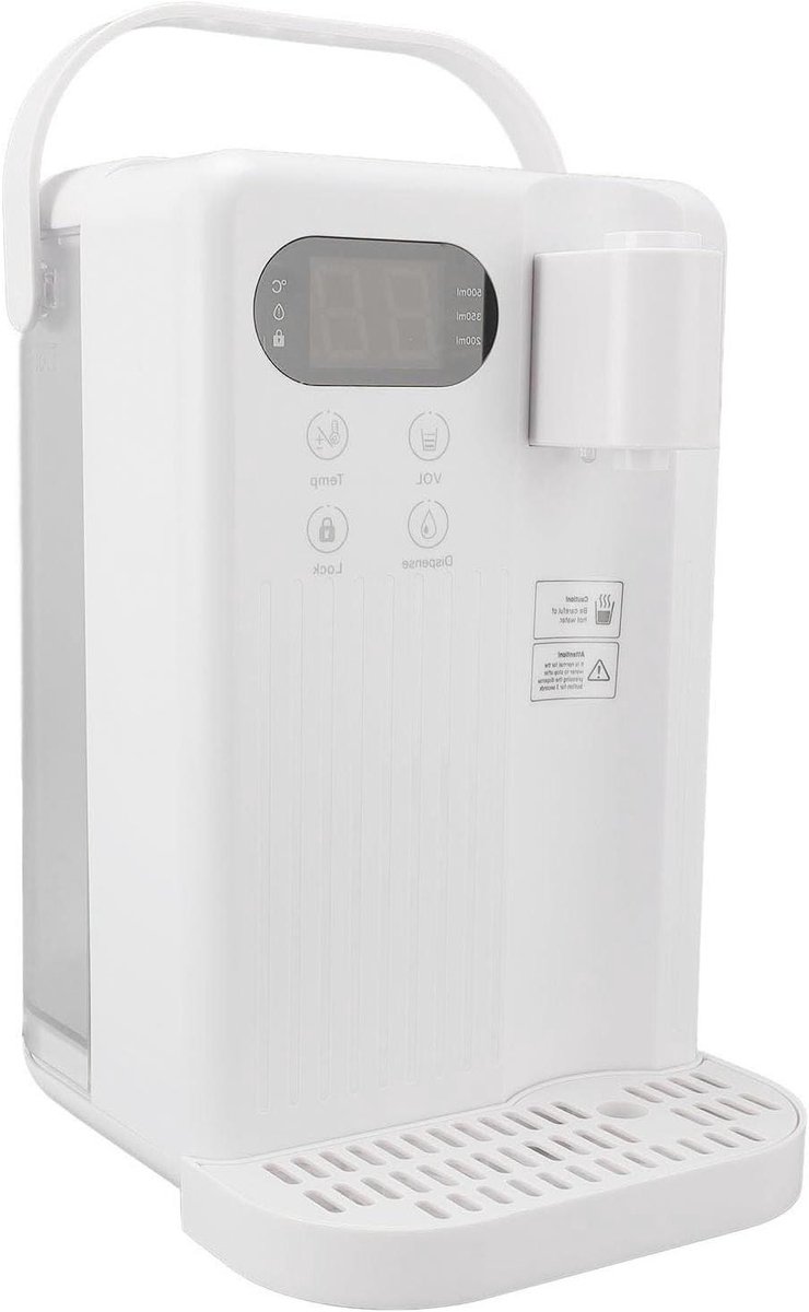Heetwaterdispenser - Waterkoker boiler - Snel water verwarmen - 12 temperatuurstanden - 3 Liter tank - Wit