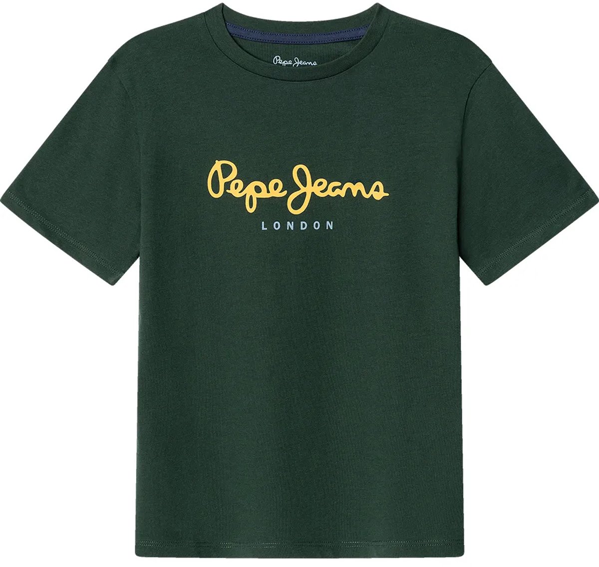 Pepe Jeans New Art T-shirt Met Korte Mouwen Groen 10 Years Jongen