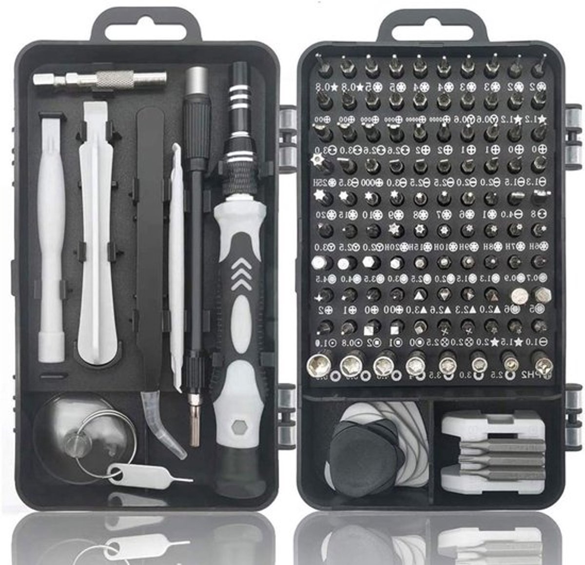 Precision Schroevendraaierset 112-in-1 met Magnetische Schroevendraaiers en Draagtas voor Computer en Smartphone Reparaties