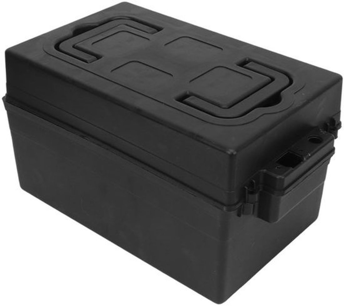Batterijdoos, batterijdoos houder opbergkoffer, draagbare waterdichte plastic universele batterij draagtas voor go-kart ATV grasmaaier scooter motorfiets pit dirt bike