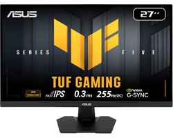 ASUS TUF Gaming VG27AQME5F - QHD Fast IPS Gaming Monitor - 255Hz - 0.3ms - Speakers - 27 Inch