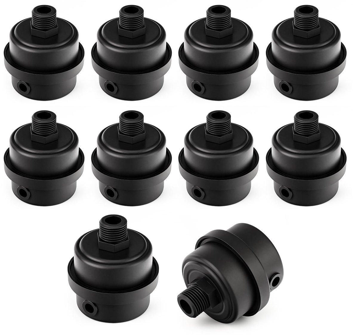 SnelShoppen - 2PCS 304 Roestvrijstalen Hogedrukreiniger Slang Fitting Kit, 1/4" BSP Mannelijke Snelkoppeling en Plug, Hogedruk Water Connector Set voo