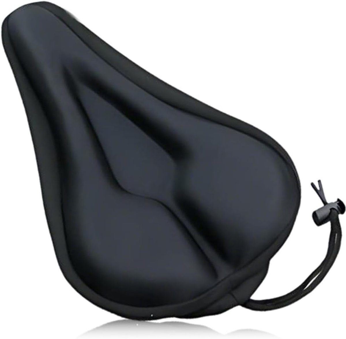 SnelShoppen - Zachte Gelfietszadelhoes, Comfortabele Zadelbeschermer voor Racefietsen, Stadsfietsen, Mountainbikes, E-Bikes en Spinning-Fietsen, 27 x