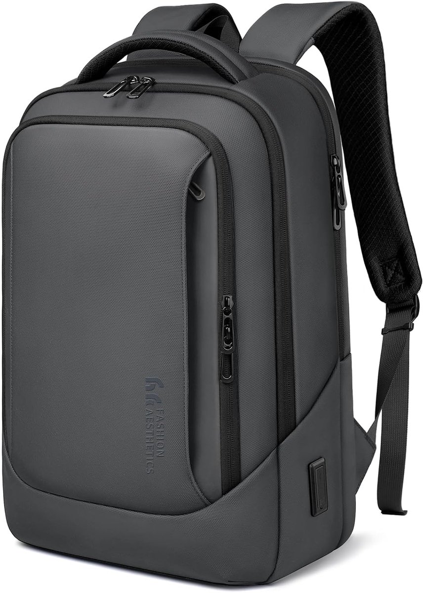 Laptop zakelijke rugzak 15,6 inch - waterafstotend - USB-oplaadpoort - ideaal voor werk en studie - ShopVlot