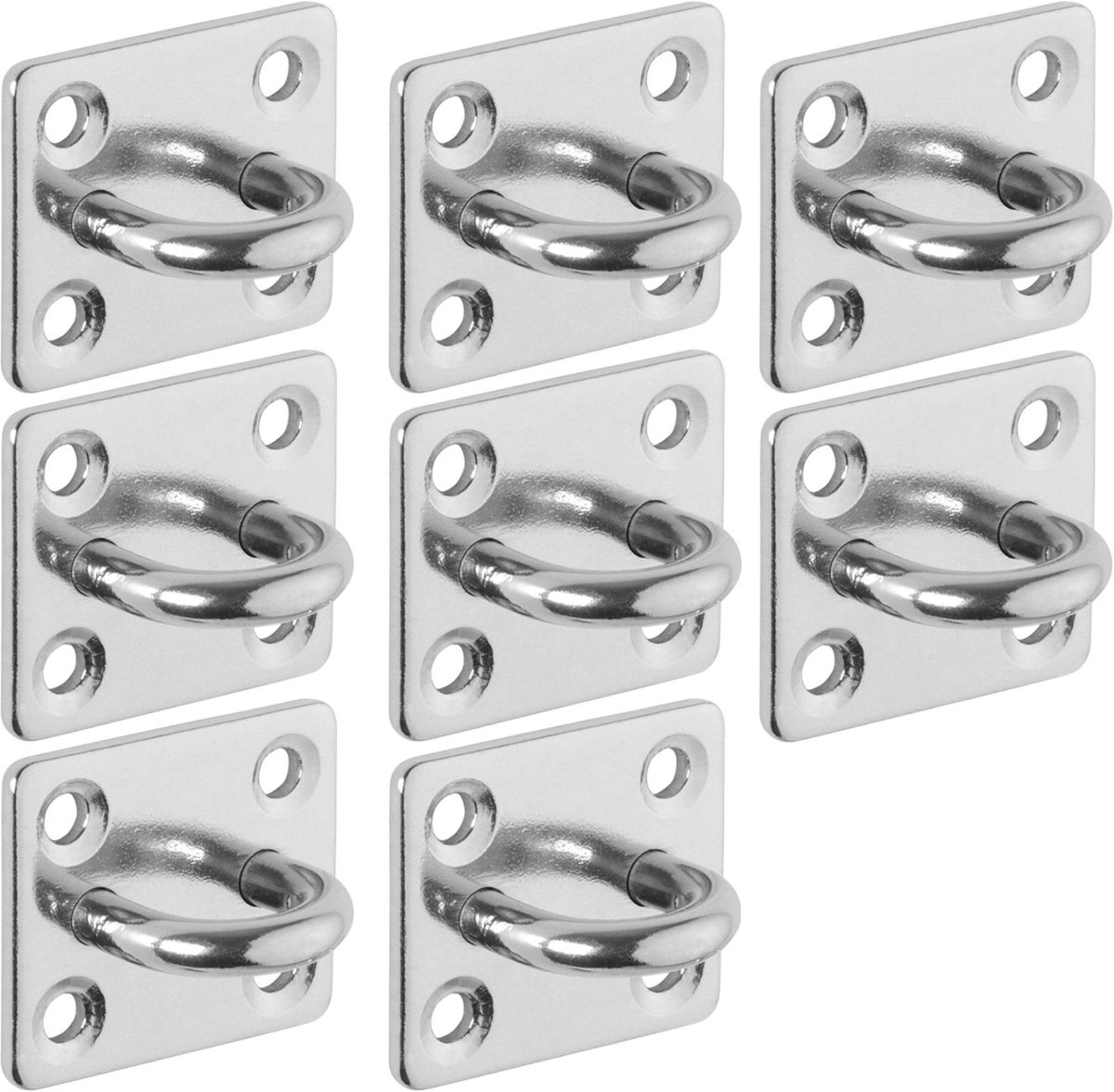 8 x sjorogen 35x30 V2A roestvrij staal SS304