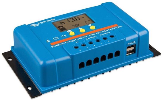 Victron BlueSolar PWM-LCD&USB 12/24V-20A van Victron — afbeelding 2