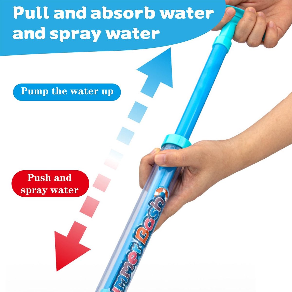 Solidchoice - 4 Stuks Waterpistool Set voor Pool en Strand
