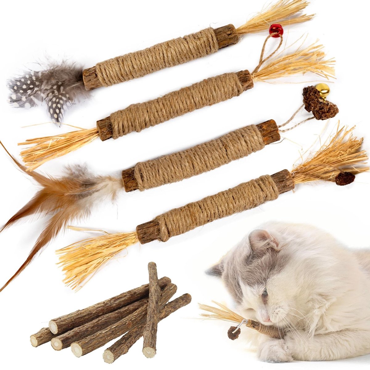 Solidchoice - Matatabi Sticks voor Katten - Natuurlijk en Veilig