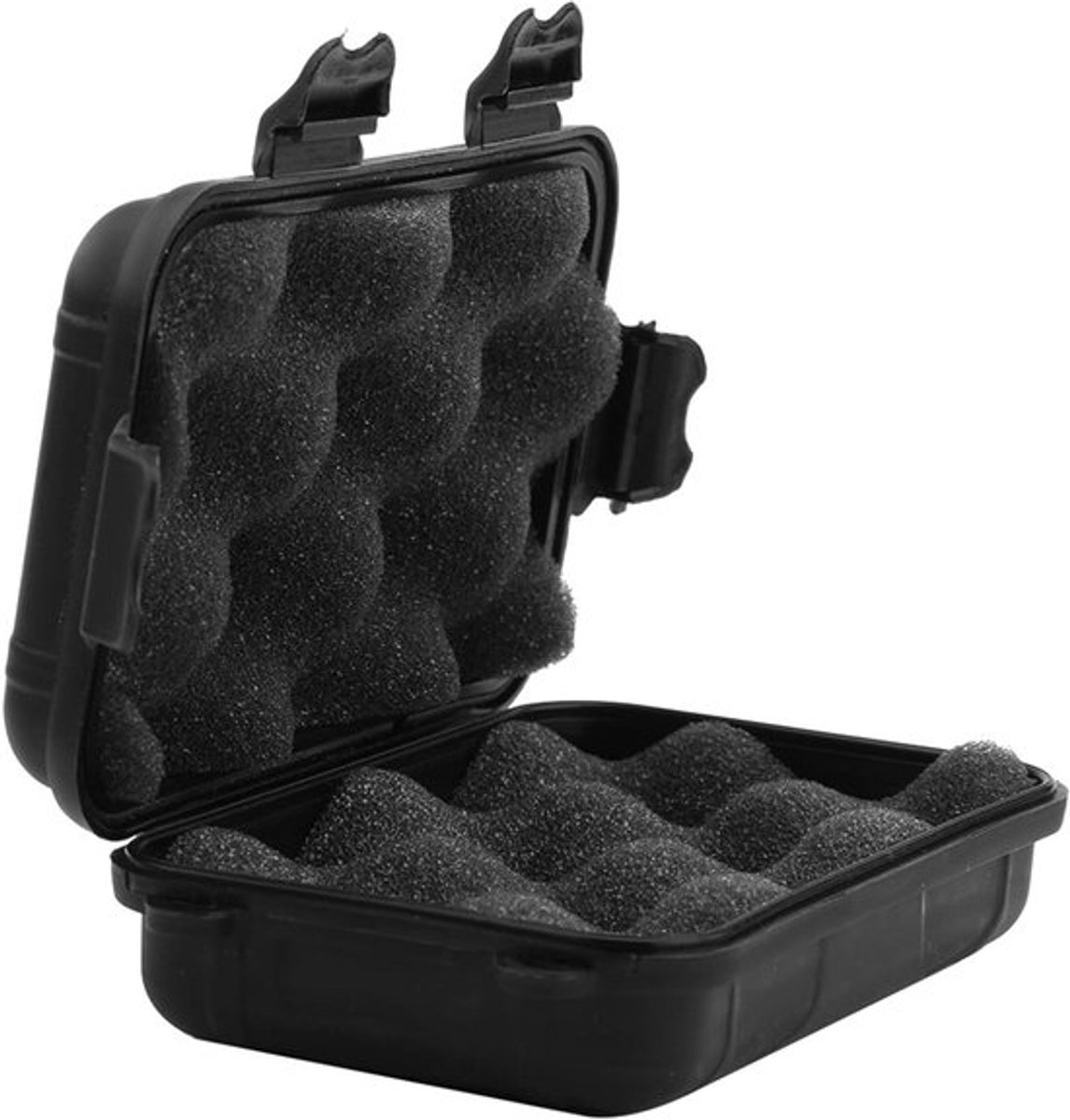 - Schokbestendige Droge Opbergdoos 17 x 45 x 11 cm Zwart- Stootvaste Opbergdoos Outdoor Survivalcontainer- Verzegelde Dozen Drukbestendige Luchtdichte Koffer