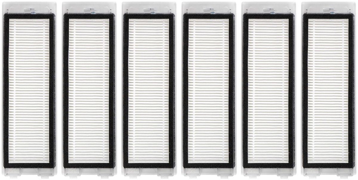 Solidchoice - HEPA Filters voor Roborock Q Revo Robotstofzuiger, 6 Stuks
